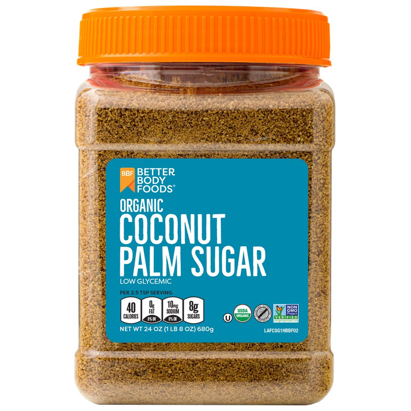 Organic Coconut Palm Sugar, 24 Oz