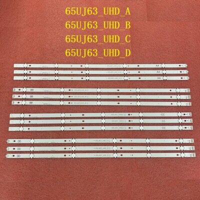 LED strips(14) for LG 65UJ6300 65UJ5500 65UJ634V 65UK6100 SSC 65UJ63_UHD_A B C D
