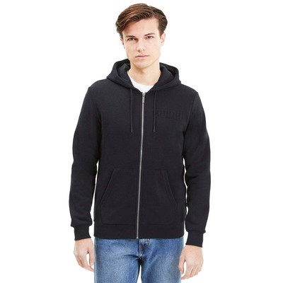 

Puma Modern Basics Full Zip Hoodie Mens Size  Повседневная верхняя одежда 583578-01, Черный