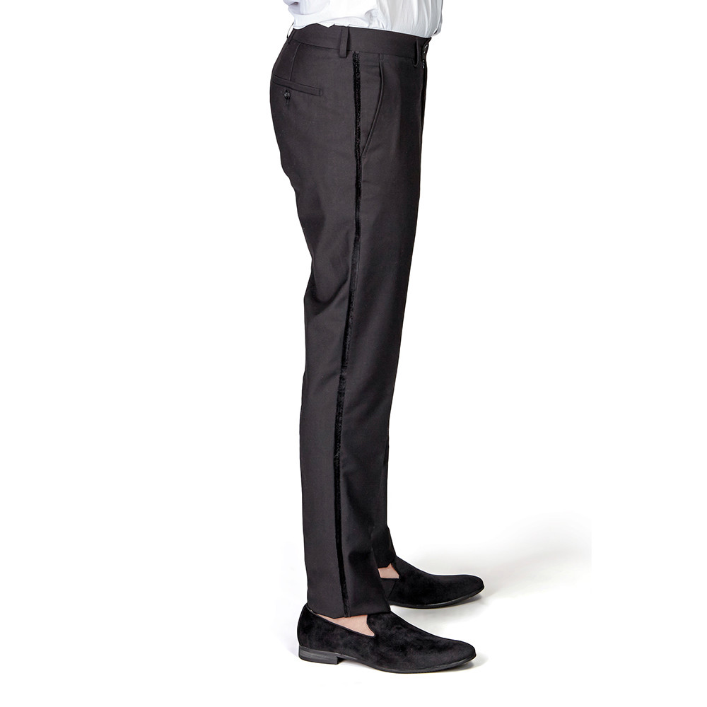 パンツ NEAT HOUSE special order slacks GraniteGraySeersuckerPantscopy