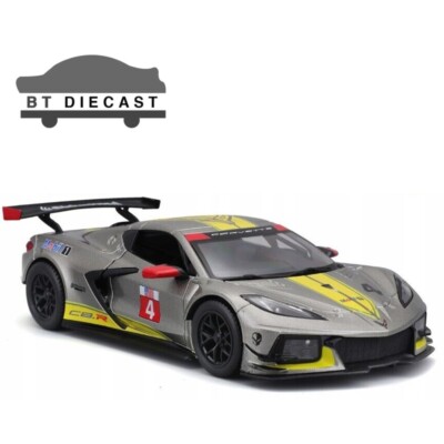 BBURAGO CHEVROLET CORVETTE C8.R 2020 DAYTONA PRESENTATION CAR 1/24 GREY 18-28024