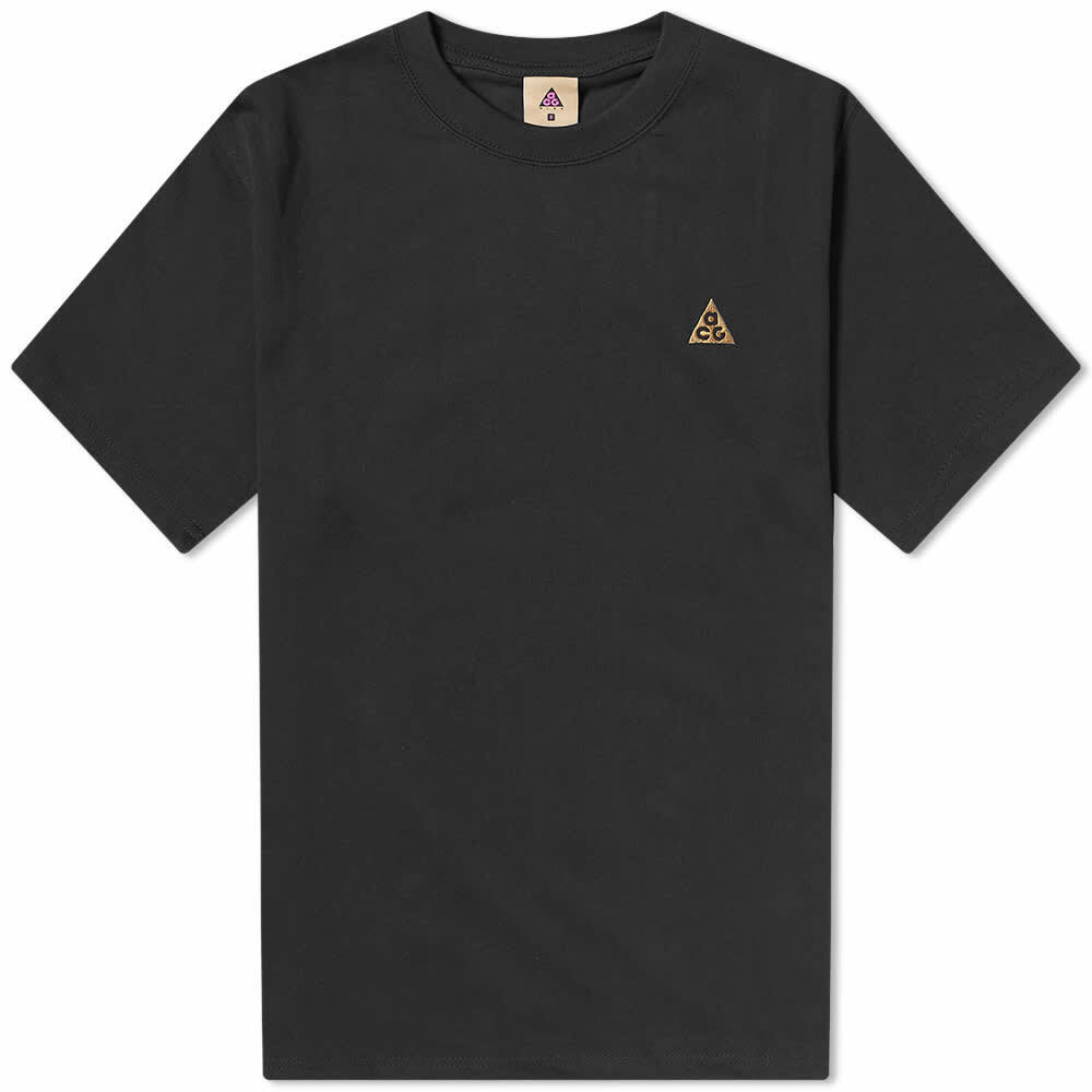Nike ACG Men's Short Sleeve T Shirt DC4081-010 Rare Black