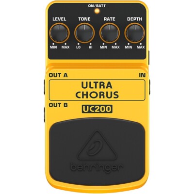 Behringer Ultra Chorus UC200 Stereo Chorus Effects Pedal