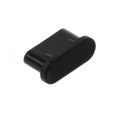 5/3/1 pcs Mobile Phone Dust Plug Anti-Dust Black Silicone Stopper Protector