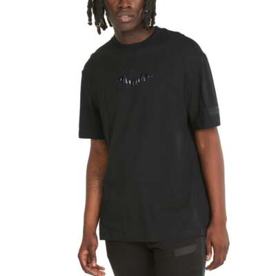 

Мужские черные повседневные топы Puma X Batman Crew Neck с коротким рукавом 534723-01, Черный, Puma X Batman Crew Neck Short Sleeve T-Shirt