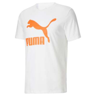 

Мужские белые повседневные топы Puma Classics с круглым вырезом и короткими рукавами с логотипом 6704350, Белый, Puma Classics Logo Crew Neck Short Sleeve T-Shirt