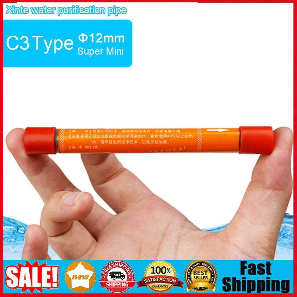 Water Purification Straw Pen Shaped Pocket Water Filter Straw for Camping Hiking