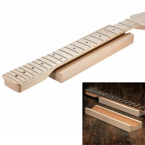 Guitar Bass Neck Rest Caul Neck Rest Long Neck Support Guitar Fretwork Cork Line