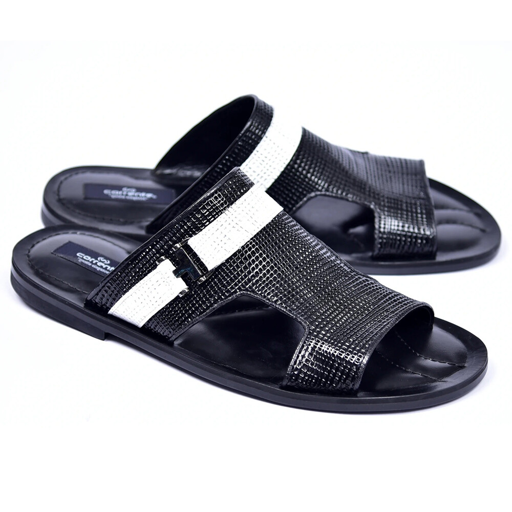 Corrente C003-5828 Sandals Black Size 10 USA