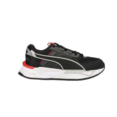 

Кроссовки Puma Mirage Sport Tech на шнуровке для мальчиков размера 10,5 м, повседневная обувь 384, Черный, Puma Mirage Sport Tech Lace Up Youth