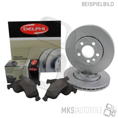 BREMBO BREMSSCHEIBEN Ø256 BELÜFTET+BELÄGE VORNE OPEL CALIBRA A 2.0 BJ 90-97