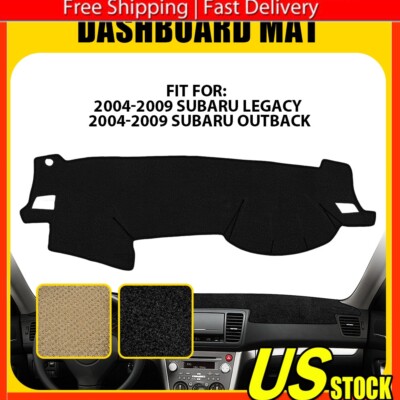 Dashboard Dash Mat Protector Cover For Subaru Legacy Outback 2004-2009