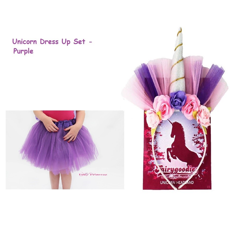 unicorn dress up set