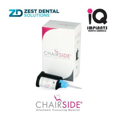 Zest CHAIRSIDE Attachment Processing Material, 18ml Cartridge + 10 Mixing Tips