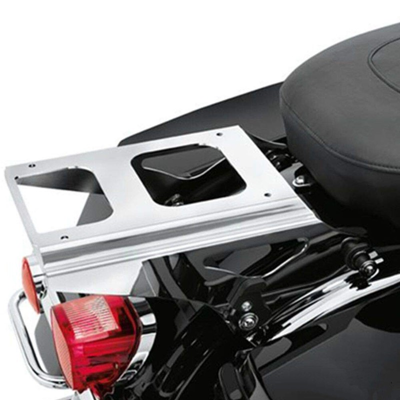 Estante Tour Pak Desmontable 2-up Para Harley Davidson (1997-2008) – Harvard Chrome, Montaje A Medida