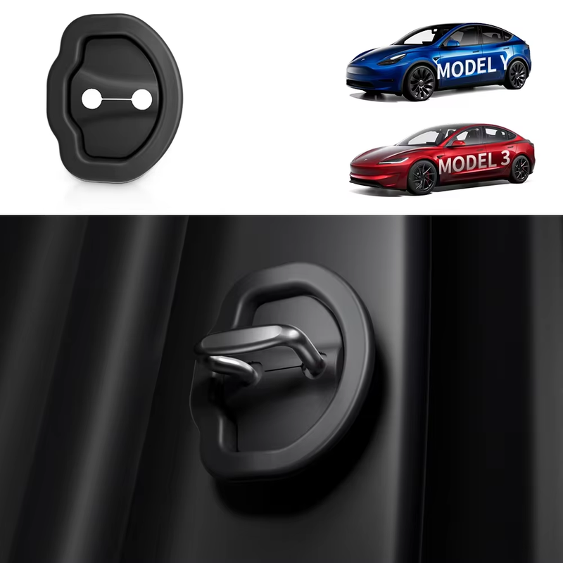 YZ Tesla Model Y/3 Highland Juniper Door Shock Absorber Door Lock Protector Sili