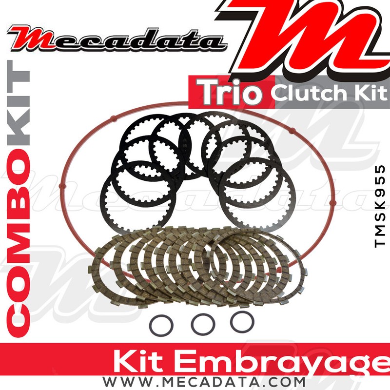 Embrayage (Disques Garnis/Lisses/Joint) Harley Fxdwg 1584 Dyna Wide Glide 2007