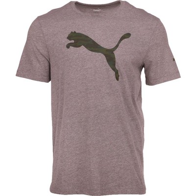 

Puma Forest Camo Cat Футболка с круглым вырезом и короткими рукавами Мужские серые повседневные топы 845747, Grey, Puma Forest Camo Cat Crew Neck Short Sleeve T-Shirt