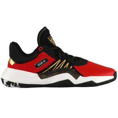 

adidas DON Issue #1 Баскетбольные мужские черные, красные кроссовки Спортивная обувь EF991, Black;red, adidas D.O.N. Issue #1 Basketball