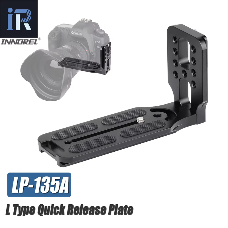 LP-135A Professional L-Type Quick Release Plate Fast Charging Vertical Holder Ha