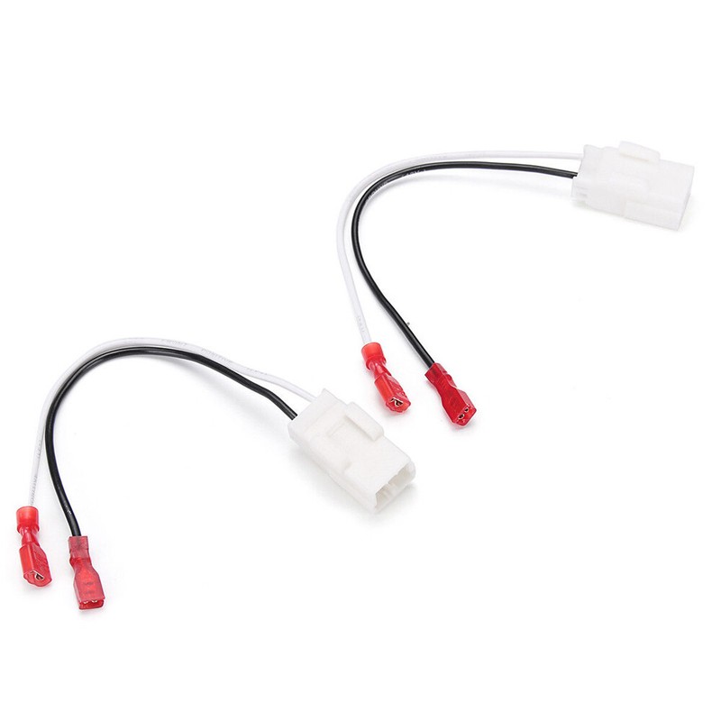2Pcs Car Speaker Adapter Wiring Harness Connector For Chrysler Dodge