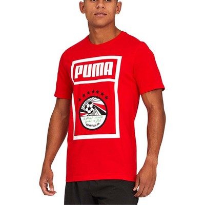 

Puma Egypt Dna Graphic Crew Neck Футболка с коротким рукавом Мужские повседневные топы размера  7, Красный, Puma Egypt Dna Graphic Crew Neck Short Sleeve T-Shirt