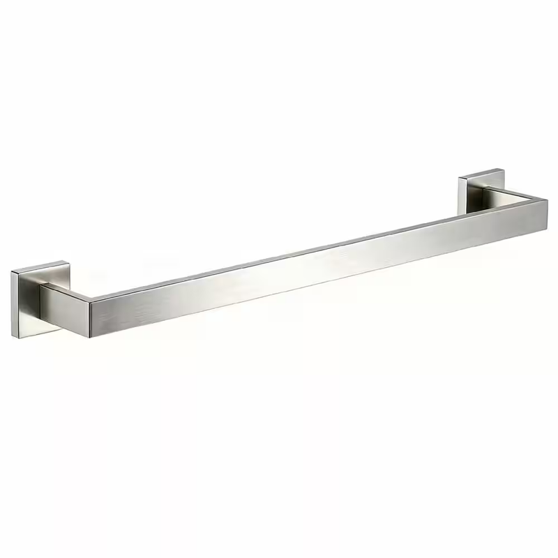 Stainless Steel Towel Bar Wall Mount Brushed Nickel Bathroom Towel Holder Rack