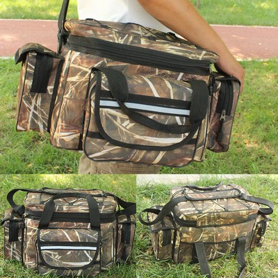 Berkley Red Fishing Tackle Bag W// 4 Medium Utility Boxes Fresh /& Salt Water 5A1