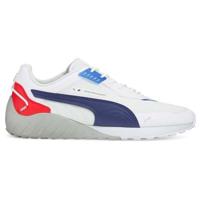 

Puma Bmw M Motorsport Speedfusion Мужские белые кроссовки на шнуровке Повседневная обувь 3070, Белый, Puma Bmw M Motorsport Speedfusion Lace Up