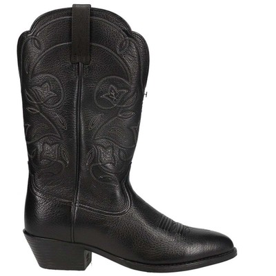 

Ковбойские женские черные классические сапоги с круглым носком Ariat Heritage Embroidery 10001037WC, Черный, Ariat Heritage Embroidery Round Toe Cowboy