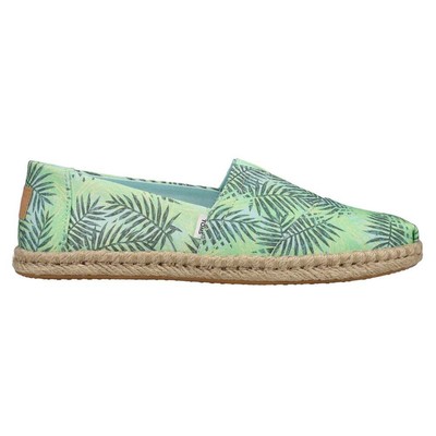 

TOMS 10018196T Женские шлепанцы Alpargata Rope Slip On Flats Casual - Blue, Синий, TOMS Alpargata Rope Slip On