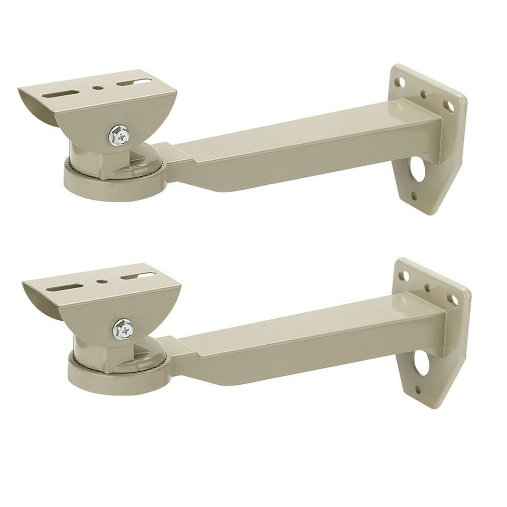 Indoor Outdoor Wall Mount Security Surveillance Camera Housing Mounting, 2 Pack