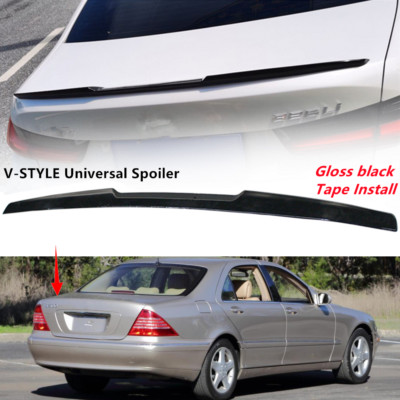 49.6'' Fit For 98-06 Mercedes W220 S Class Universal V Style Trunk Spoiler Wing