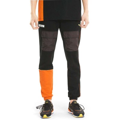 

Puma Pl Statement Drawstring Pants Мужские черные повседневные спортивные штаны 599719-01, Черный, Puma Pl Statement Drawstring Pants