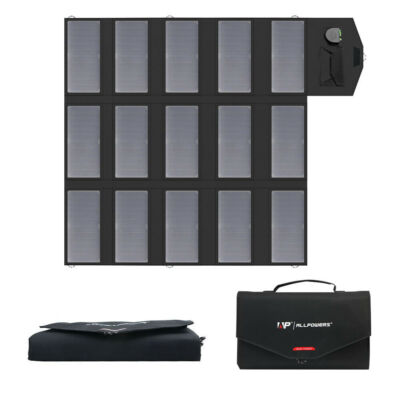 60W-600W ALLPOWERS Series Solar Panel Kits Foldable Charger For Power Station