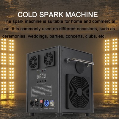 700W Large Cold Spark Firework Machine DMX Stage 6.6-9.8ft DJ Event Party Tool