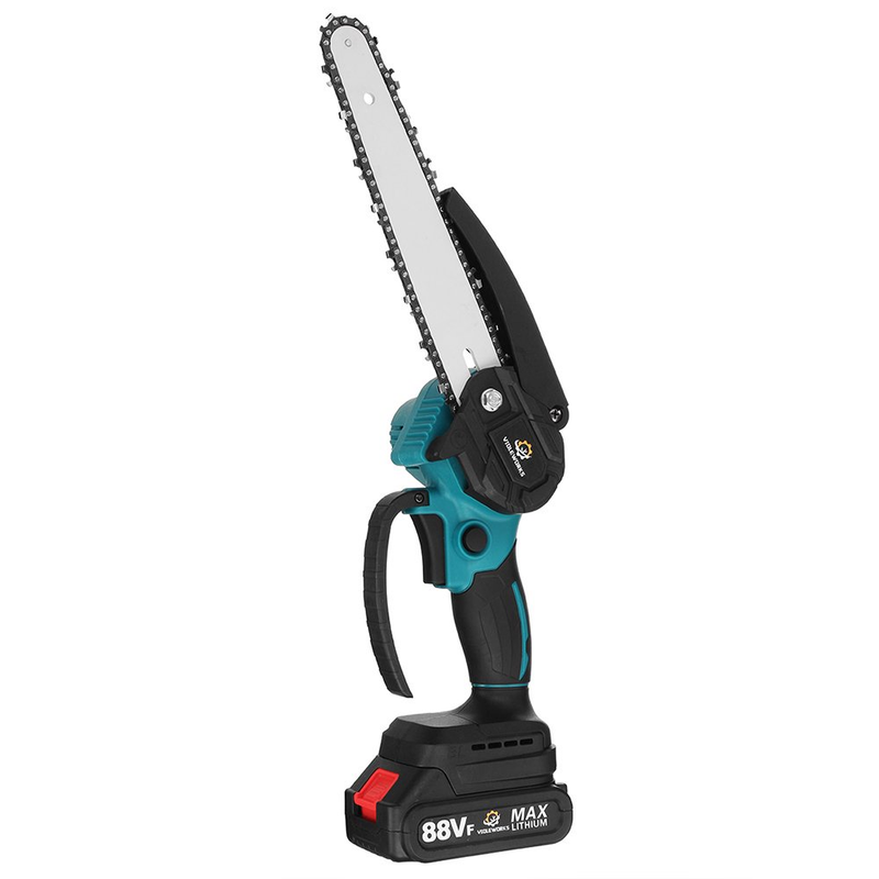 8 Inch Electric Saw Brushless Mini Chainsaw Cordless, W/ Two Batteries 2X1.5Ah f