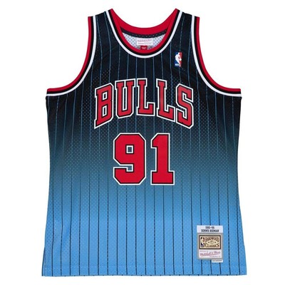 Спортивная майка Mitchell & Ness Fadeaway Swingman с круглым вырезом 1995, мужская S