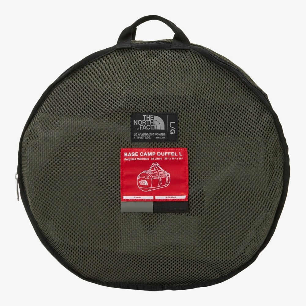 New THE NORTH FACE BASE CAMP DUFFEL LARGE 95 Liter KHAKI