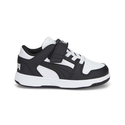 

Кроссовки Puma Rebound Layup Lo Toddler Mens Size 4 M Повседневная обувь 37049316, Белый, Puma Rebound Layup Lo Toddler