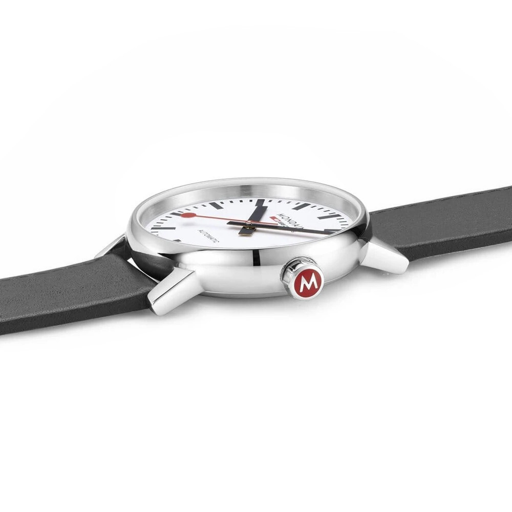 Pre-owned Mondaine Watch Mse.35610.lb Evo2 Automatic 35mm, Sapphire Glass, Swiss Made
