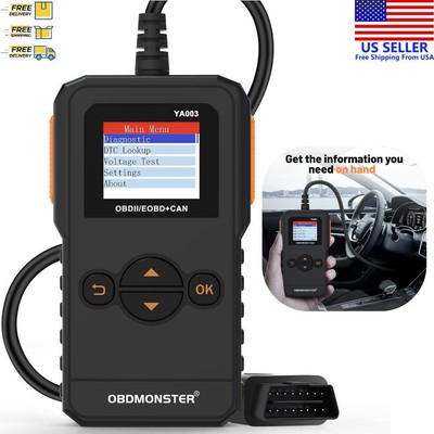 OBD2 Engine Fault Code Reader Diagnostic Scanner Tool For Honda 2007-2024 #US