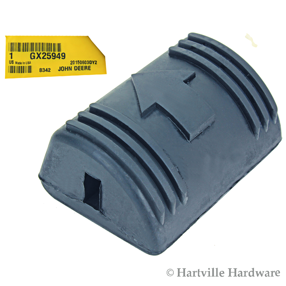 John Deere Original Equipment Forward Pedal Pad GX25949 eBay
