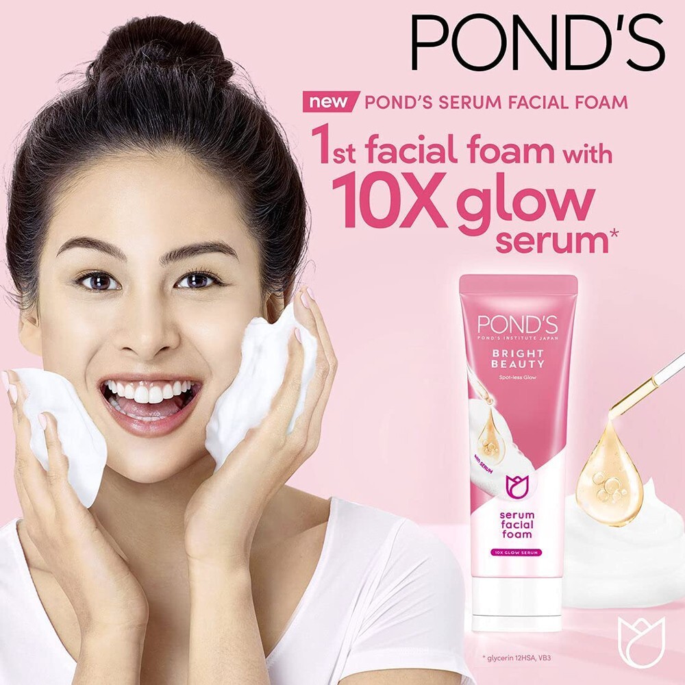 Bright beauty. Ponds bright beauty.