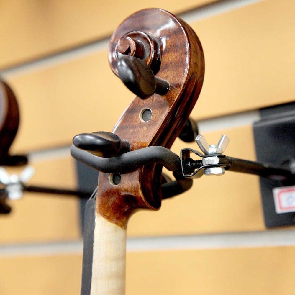 TOP QUALITY Adjustable Violin Wall Mount Display Hanger Holder Hook eBay
