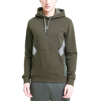 

Puma Tfs Winterized Pullover Hoodie Mens Green Повседневная верхняя одежда 598099-70, Зеленый