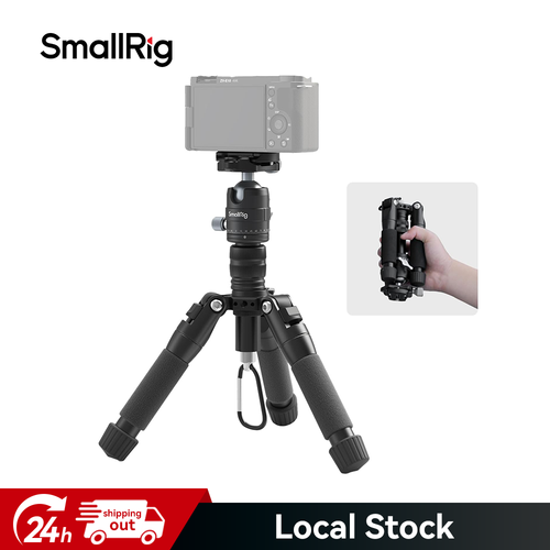 SmallRig Mini Tripod 20 in/52 cm Desktop Tripod with 360° Ball Head Maxload 13lb