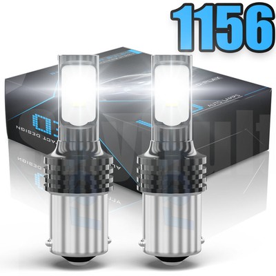 2 Blinding Bright LED headlight bulbs for Deere D125 D130 D140 D150 D155 D160