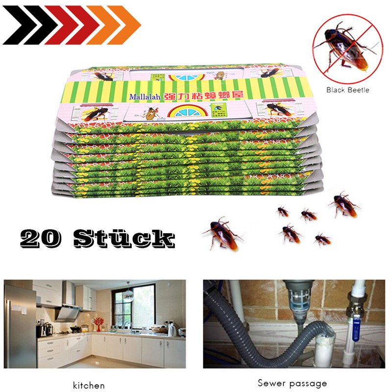 20x UngezieferkÃ¶Der Reinex Kakerlaken Schaben Silberfische Kellerasseln KÃ¶Der De