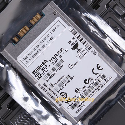 TOSHIBA 250 GB 5400 RPM Micro-SATA 1.8'' (MK2529GSG) Internal Hard Drive HDD 